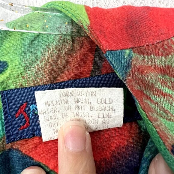 Jams World Hawaii Womens Small Lagoon Floral Sleeveless Tank Rayon Dress - Picture 5 of 9